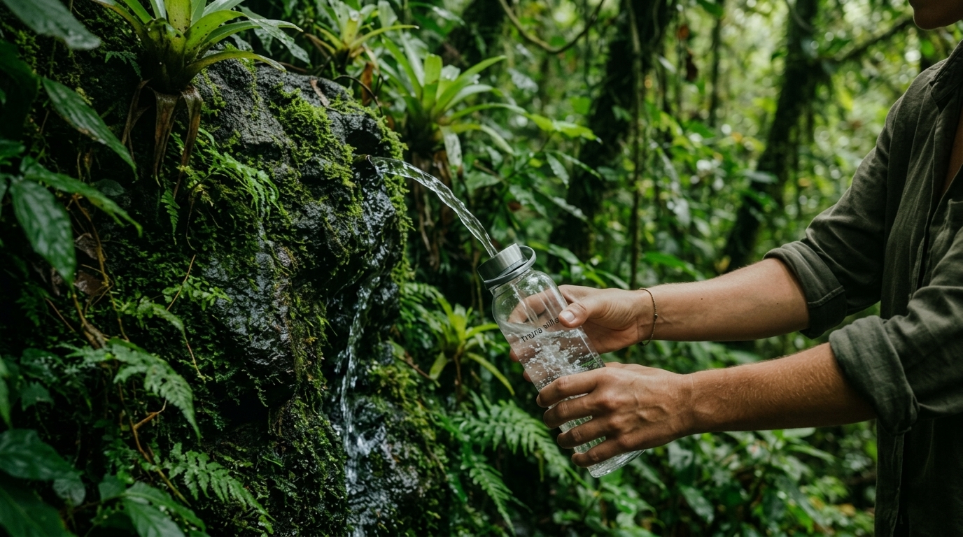 Del paisaje a la botella - Agua Tricolor